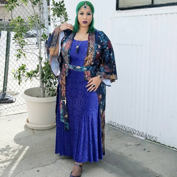 Blackmilk Tops - BlackMilk INVISIBILITY CLOAK SWAN KIMONO